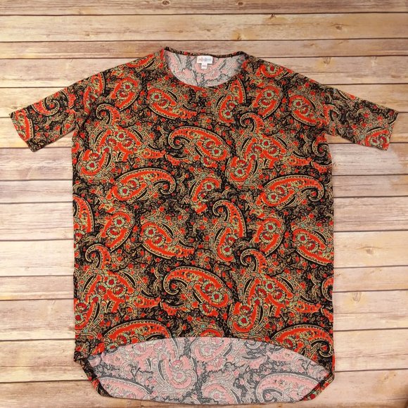 Lularoe XXS Irma Tunic Colorful Paisley Oversize - Picture 1 of 5